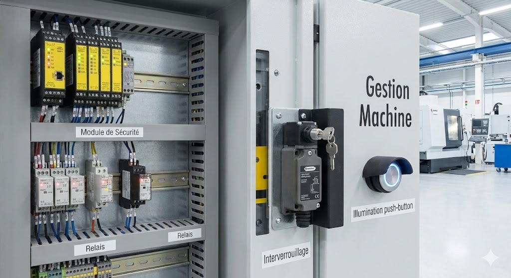 COMITRONIC-BTI Machine Management – safety modules relays locking